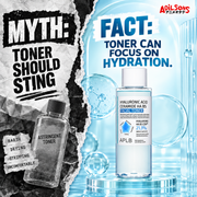 APLB Hyaluronic Acid Ceramide HA B5 Facial Toner 160ml — myth fact | Adilsons creative 19