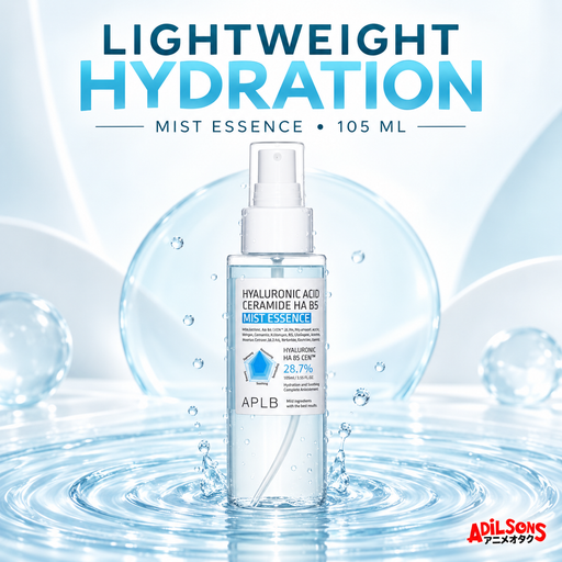 APLB Hyaluronic Acid Ceramide HA B5 Mist Essence 105ml — core benefit | Adilsons creative 1