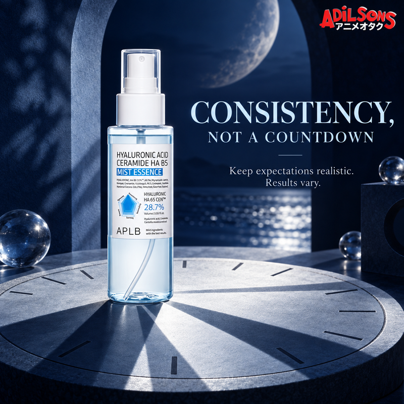 APLB Hyaluronic Acid Ceramide HA B5 Mist Essence 105ml — four eight weeks | Adilsons creative 16