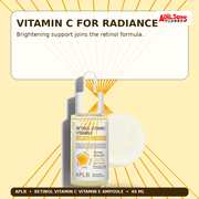 APLB Retinol Vitamin C Vitamin E Ampoule Serum 40ml — Vitamin C For Radiance — Adilsons
