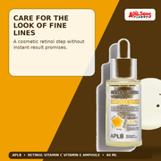 APLB Retinol Vitamin C Vitamin E Ampoule Serum 40ml — Care For The Look Of Fine Lines — Adilsons