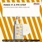 APLB Retinol Vitamin C Vitamin E Ampoule Serum 40ml — Make It A Pm Step — Adilsons
