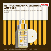 APLB Retinol Vitamin C Vitamin E Ampoule Serum 40ml — Retinol Vitamin C Vitamin E Ampoule — Adilsons