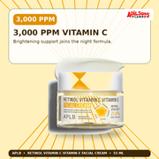 APLB Retinol Vitamin C Vitamin E Facial Cream 55ml — 3,000 Ppm Vitamin C — Adilsons