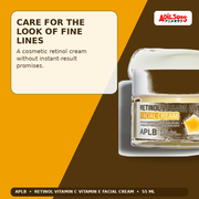 APLB Retinol Vitamin C Vitamin E Facial Cream 55ml — Care For The Look Of Fine Lines — Adilsons