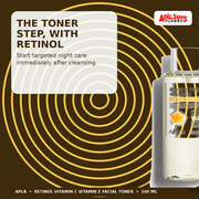 APLB Retinol Vitamin C Vitamin E Facial Toner 160ml — The Toner Step, With Retinol — Adilsons