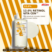 APLB Retinol Vitamin C Vitamin E Facial Toner 160ml — 12.0% Retinol Vita Cen™ — Adilsons