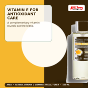 APLB Retinol Vitamin C Vitamin E Facial Toner 160ml — Vitamin E For Antioxidant Care — Adilsons