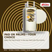 APLB Retinol Vitamin C Vitamin E Facial Toner 160ml — Pad Or Palms—Your Choice — Adilsons