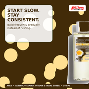 APLB Retinol Vitamin C Vitamin E Facial Toner 160ml — Start Slow. Stay Consistent. — Adilsons