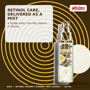 APLB Retinol Vitamin C Vitamin E Mist Essence 105ml — Retinol Care, Delivered As A Mist — Adilsons