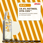 APLB Retinol Vitamin C Vitamin E Mist Essence 105ml — 19.4% Retinol Vita Cen™ — Adilsons
