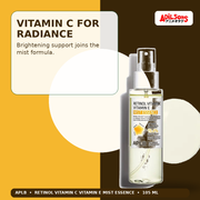 APLB Retinol Vitamin C Vitamin E Mist Essence 105ml — Vitamin C For Radiance — Adilsons