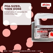 APLB Salicylic Acid BHA Arbutin Facial Cream 55ml — Pea-Sized, Then Done — Adilsons