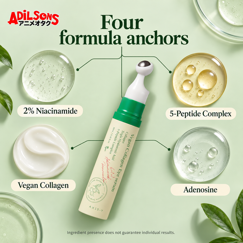 AXIS-Y Vegan Collagen Eye Serum 10ml — ingredient spotlight | Adilsons creative 2