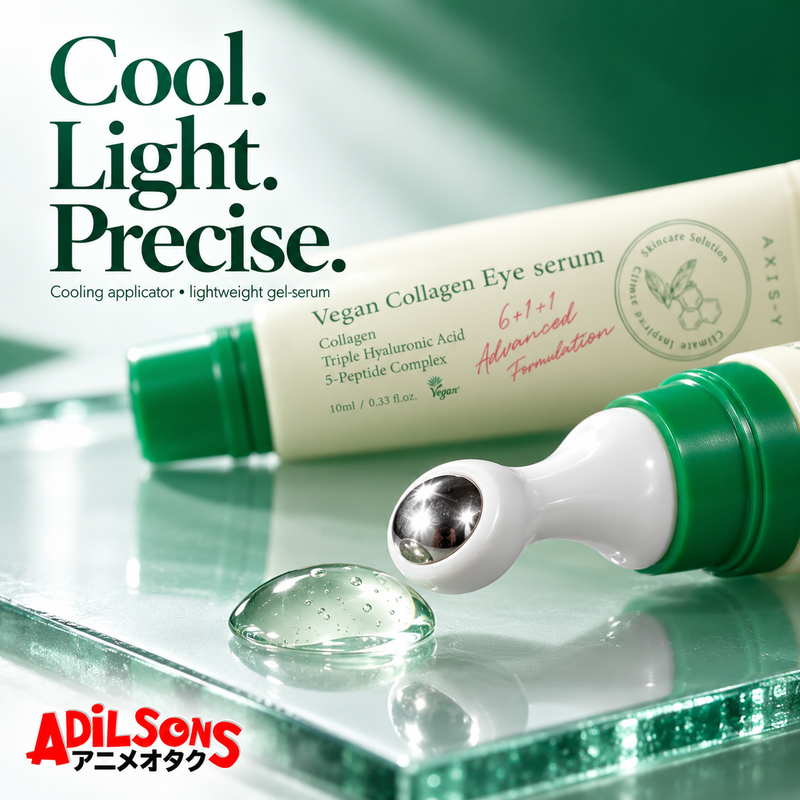 AXIS-Y Vegan Collagen Eye Serum 10ml — texture usage | Adilsons creative 3