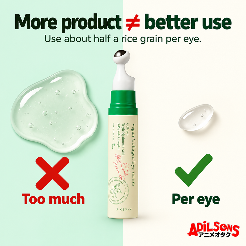 AXIS-Y Vegan Collagen Eye Serum 10ml — honest state contrast | Adilsons creative 4