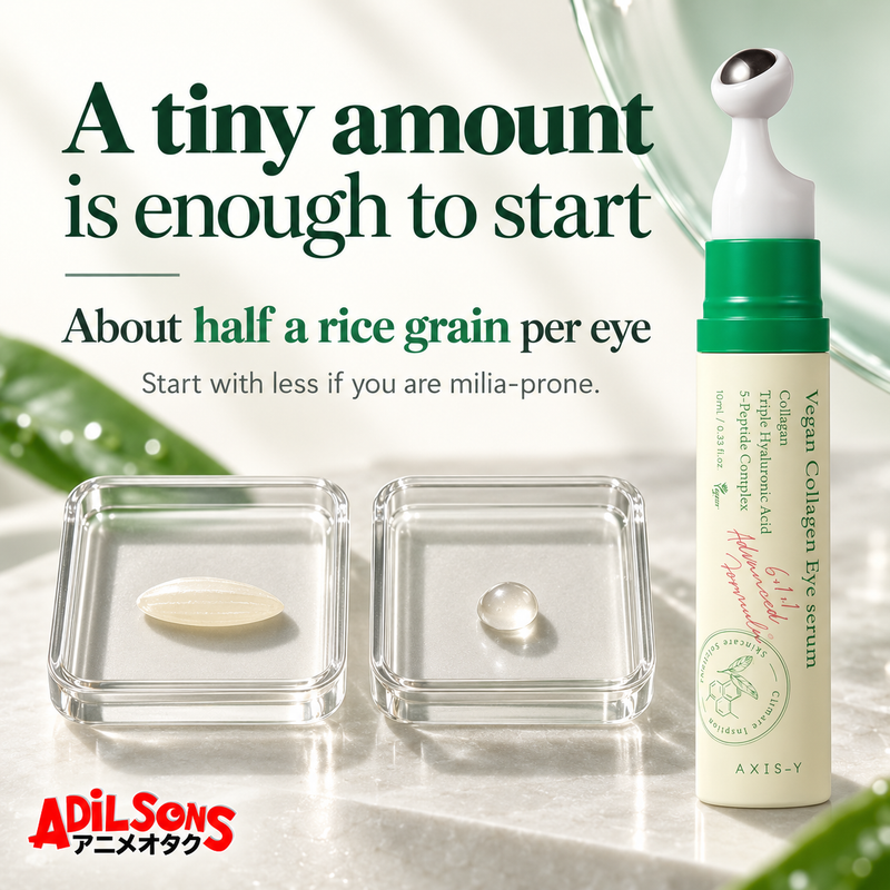 AXIS-Y Vegan Collagen Eye Serum 10ml — quantity guide | Adilsons creative 17