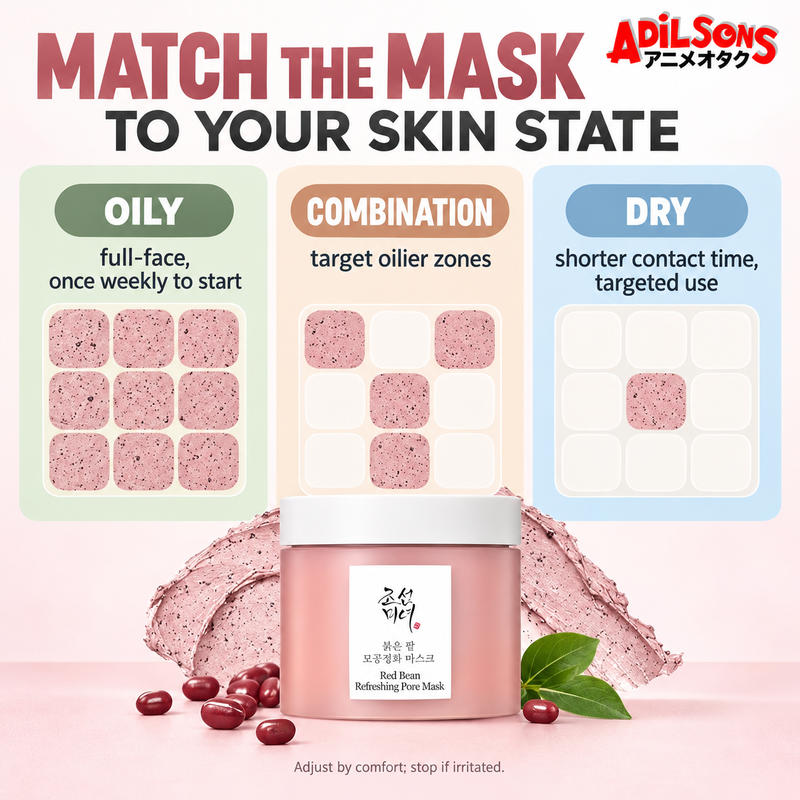 Beauty of Joseon Red Bean Refreshing Pore Mask 140ml — Pore care | Adilsons creative 6