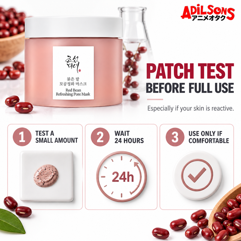 Beauty of Joseon Red Bean Refreshing Pore Mask 140ml — Shelf presence | Adilsons creative 11