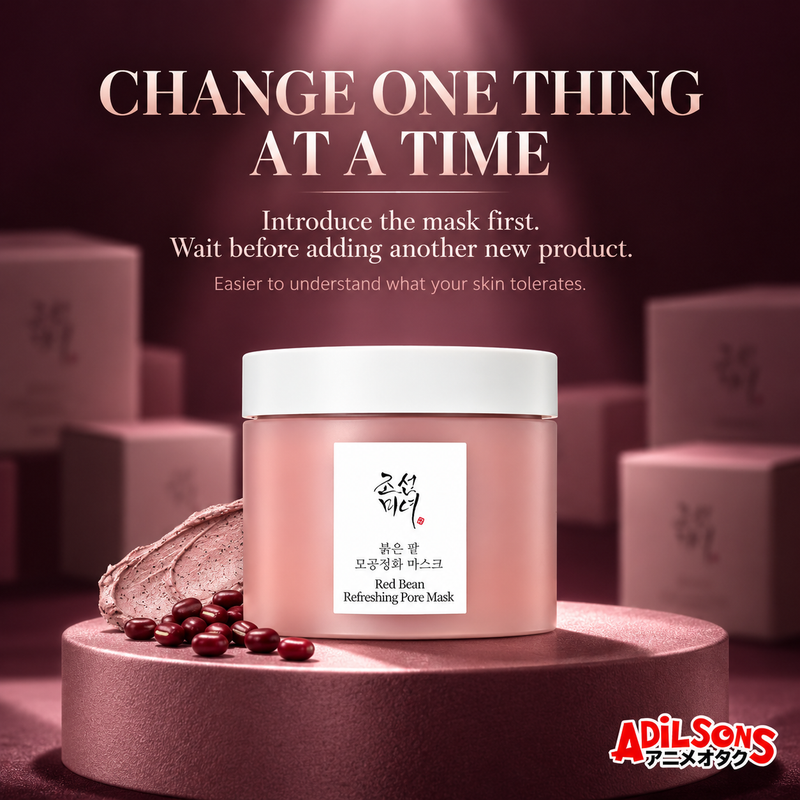 Beauty of Joseon Red Bean Refreshing Pore Mask 140ml — Ingredient pairing | Adilsons creative 14