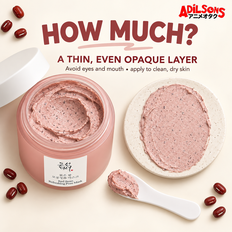 Beauty of Joseon Red Bean Refreshing Pore Mask 140ml — Sensory texture | Adilsons creative 17