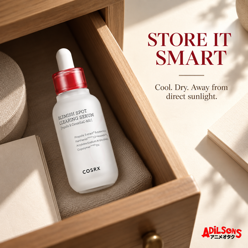 COSRX AC Collection Blemish Spot Clearing Serum — storage expiry | Adilsons creative 12