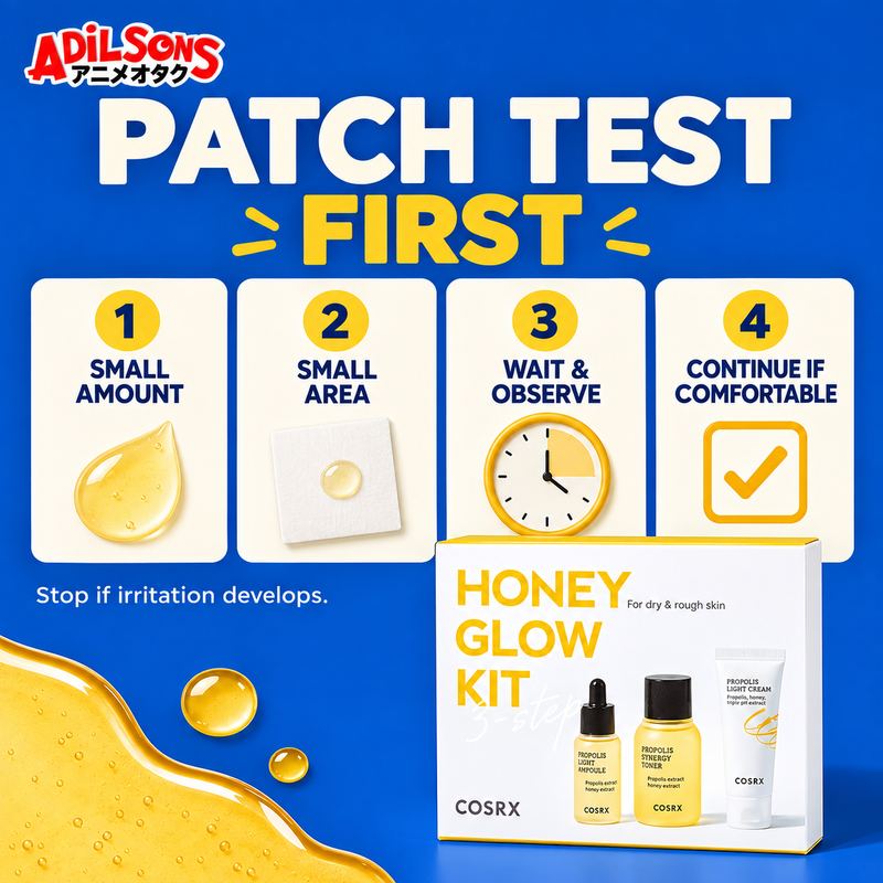 COSRX Full Fit Propolis Trial Kit 55ml — patch test | Adilsons creative 11