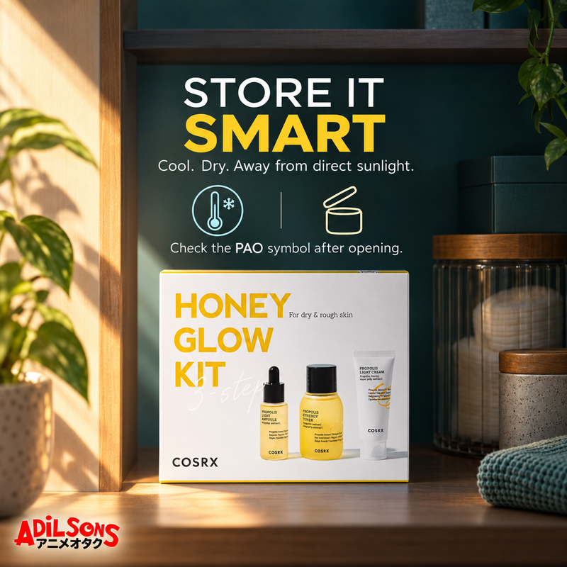 COSRX Full Fit Propolis Trial Kit 55ml — storage and expiry | Adilsons creative 12
