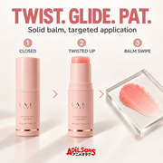 KAHI Wrinkle Bounce Multi Balm 9g — texture usage | Adilsons creative 3