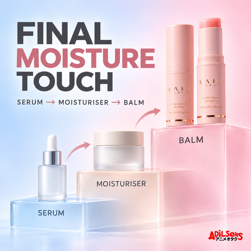 KAHI Wrinkle Bounce Multi Balm 9g — layering order | Adilsons creative 13