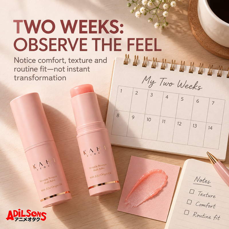 KAHI Wrinkle Bounce Multi Balm 9g — two week expectation | Adilsons creative 15