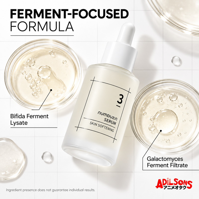 NUMBUZIN No.3 Softening Serum 50ml — ingredient spotlight | Adilsons creative 2