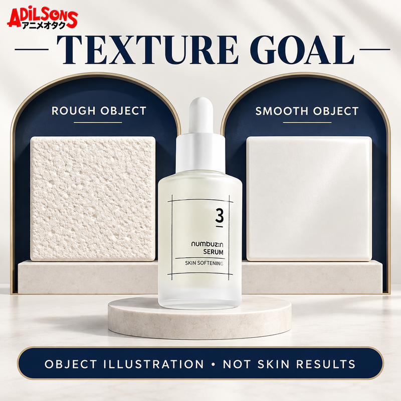 NUMBUZIN No.3 Softening Serum 50ml — object before after | Adilsons creative 4