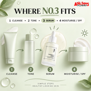 NUMBUZIN No.3 Softening Serum 50ml — routine position | Adilsons creative 5