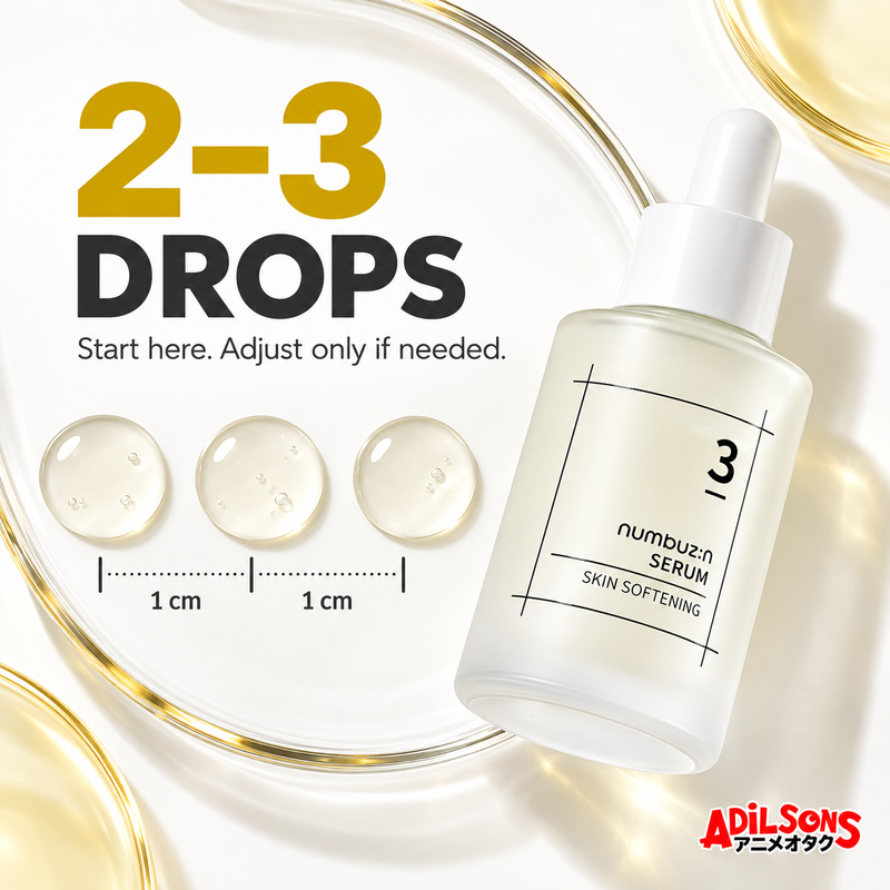 NUMBUZIN No.3 Softening Serum 50ml — quantity guide | Adilsons creative 17
