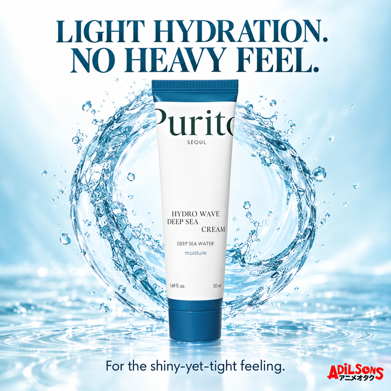 PURITO Seoul Hydro Wave Deep Sea Cream 50ml — core benefit | Adilsons creative 1