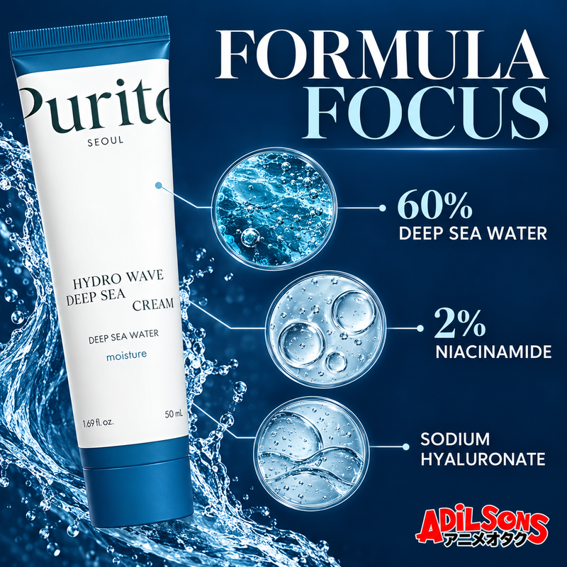 PURITO Seoul Hydro Wave Deep Sea Cream 50ml — ingredient spotlight | Adilsons creative 2