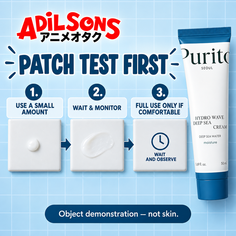 PURITO Seoul Hydro Wave Deep Sea Cream 50ml — patch test | Adilsons creative 11