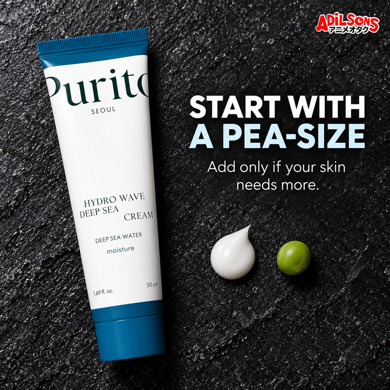 PURITO Seoul Hydro Wave Deep Sea Cream 50ml — quantity guide | Adilsons creative 17