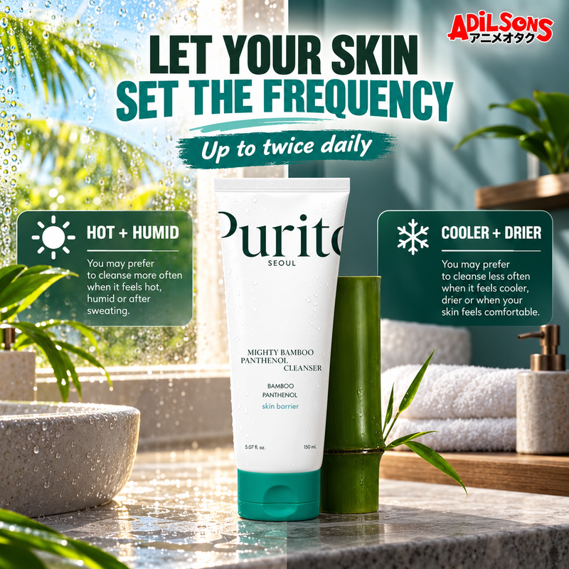 PURITO Seoul Mighty Bamboo Panthenol Cleanser 150ml — mauritius climate | Adilsons creative 9