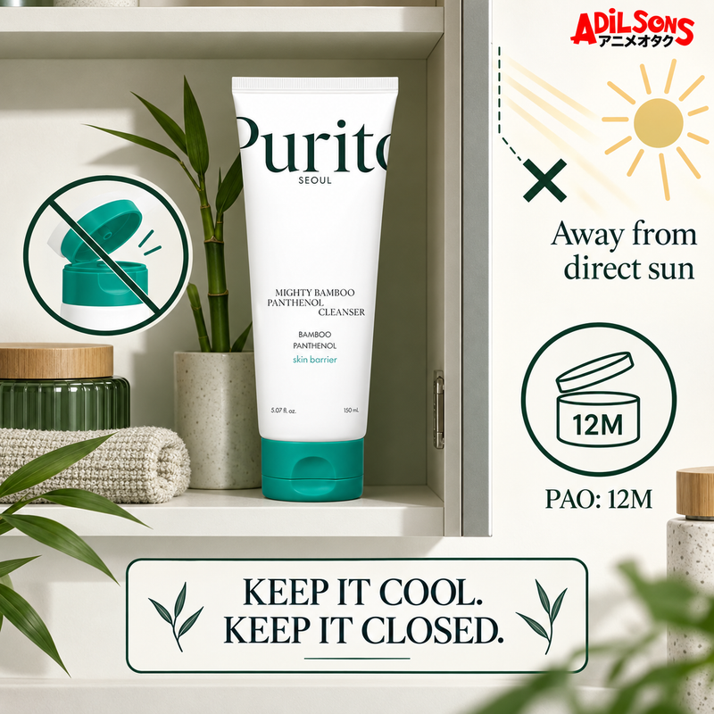 PURITO Seoul Mighty Bamboo Panthenol Cleanser 150ml — storage expiry | Adilsons creative 12