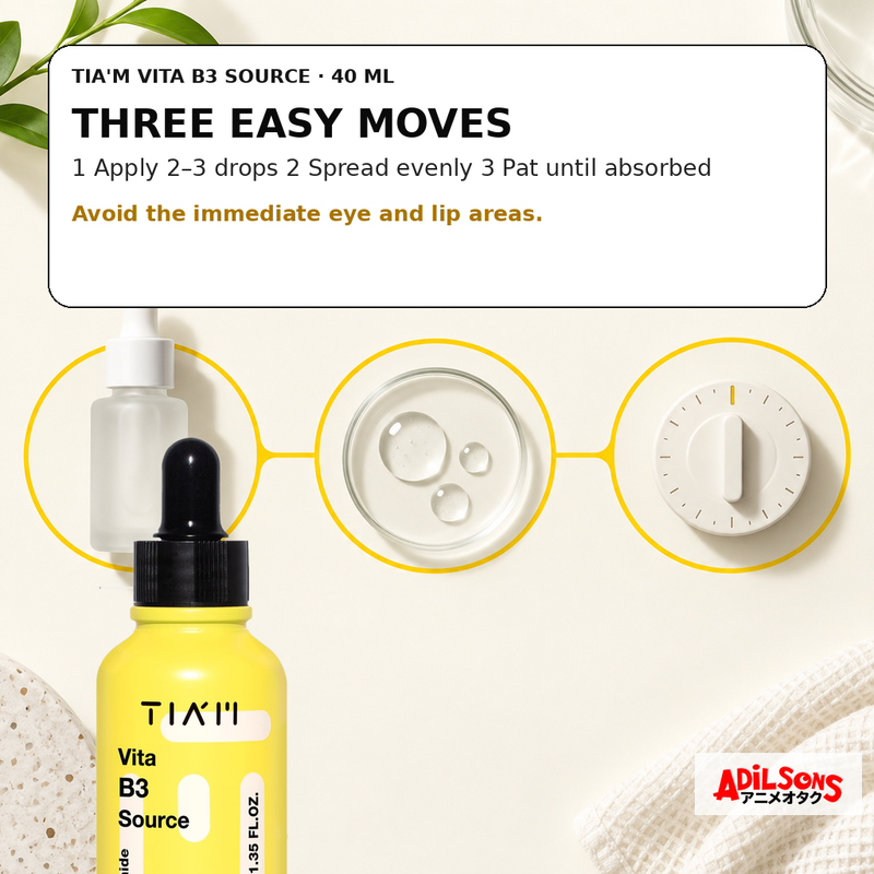 Adilsons Beauty guide for TIA'M Vita B3 Source 40ml — creative 13.