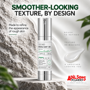 Adilsons Beauty ad for VT Reedle Shot 300 50 mL: Smoother-Looking Texture, By Design.