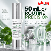 Adilsons Beauty ad for VT Reedle Shot 300 50 mL: 50 Ml Of Routine Precision.
