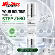 Adilsons sales creative for VT Mild Reedle Shot 50 50ml: Your Routine, With A Step Zero.