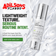 Adilsons sales creative for VT Mild Reedle Shot 50 50ml: Lightweight Texture. Serious Routine Intent..