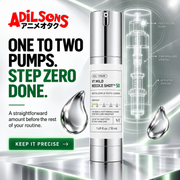 Adilsons sales creative for VT Mild Reedle Shot 50 50ml: One To Two Pumps. Step Zero Done..