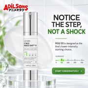 Adilsons sales creative for VT Mild Reedle Shot 50 50ml: Notice The Step, Not A Shock.