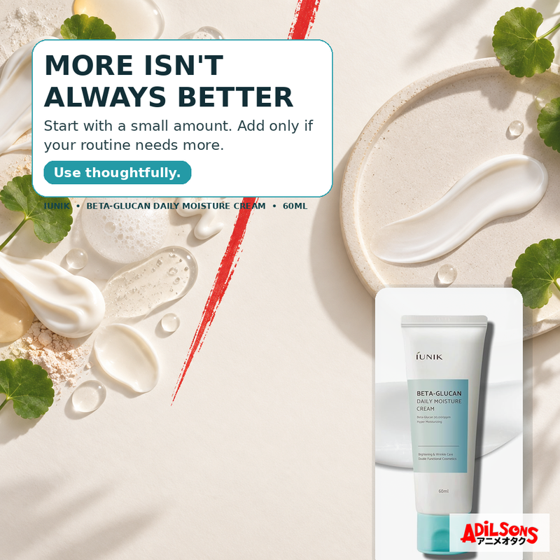 Adilsons Beauty guide for IUNIK Beta Glucan Daily Moisture Cream 60ml — creative 03.